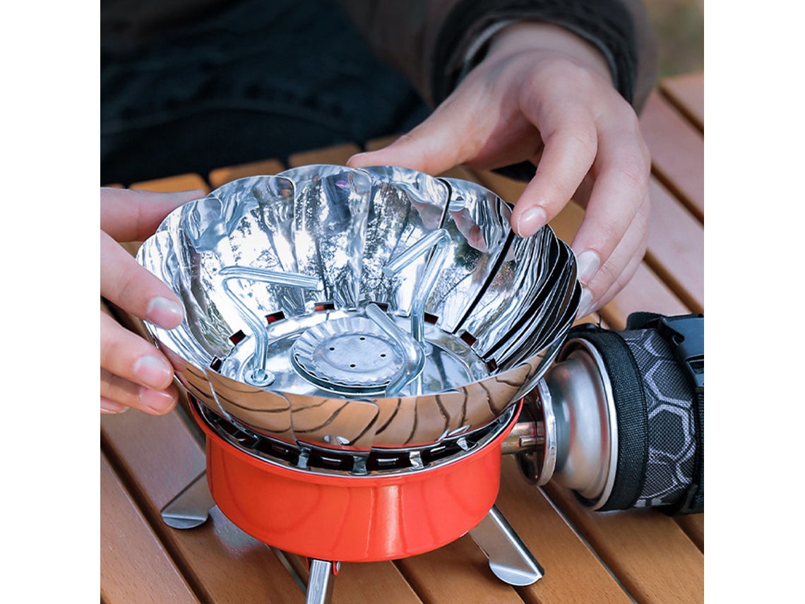 Hornilla De Gas Portátil Para Exteriores Con Encendido Eléctrico Plegable Y Potencia Ajustable Para Acampar Y Hacer Senderismo.