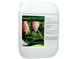 CULTIVERS Vinagre de Alcohol 20 L 100% Natural. Elimina las malas hierbas. Limpiador de Sistemas de Riego y bactericida Natural Regulador de ph