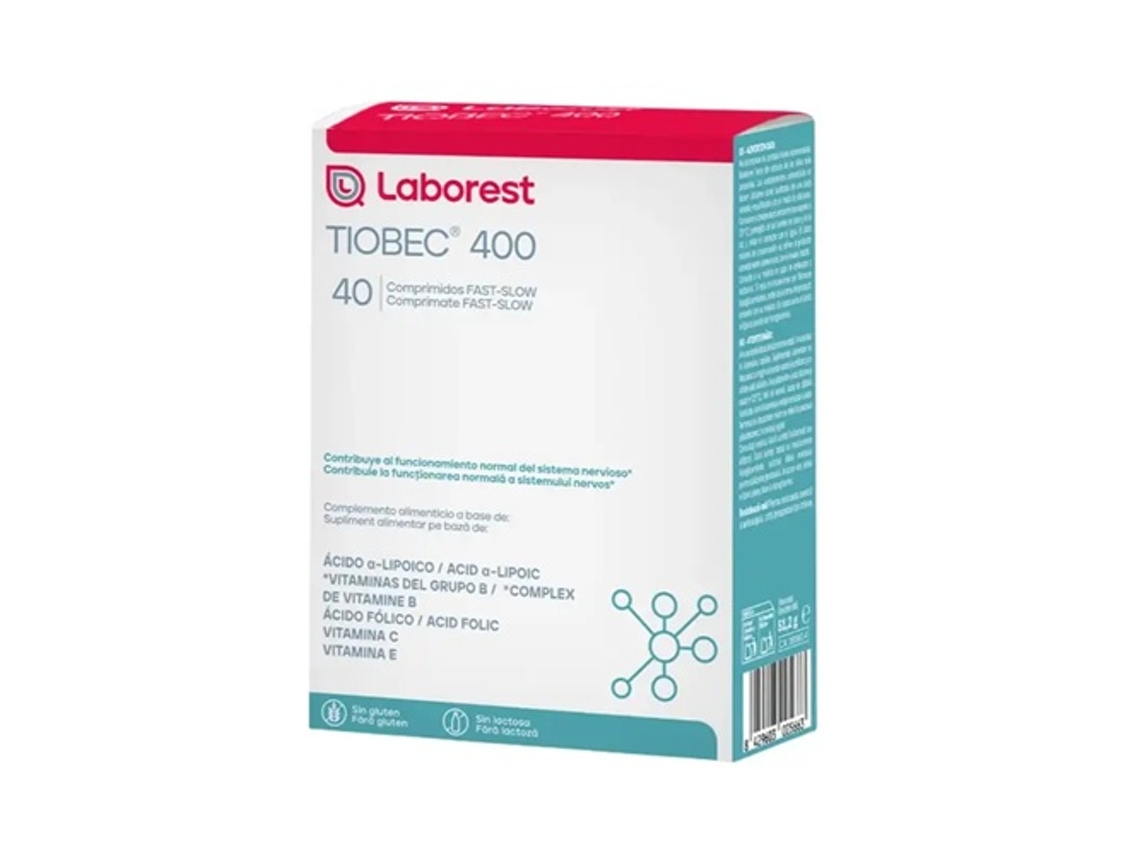 Complemento Alimentar URIACH Tiobec (40 comprimidos)