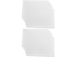 Láminas De Pvc Rígido Mate Tamaño A4, 0,5 Mm, Color Blanco Roto, Paquete De 10