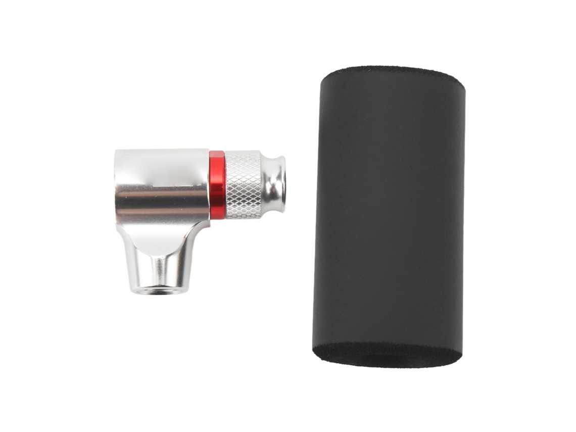Inflador De Neumáticos De Bicicleta De Co2 Con Manguera Aislada, Compatible Con Válvulas Presta Americanas Y Cartuchos De 12 G, 16 G, 18 G Y 25 G.