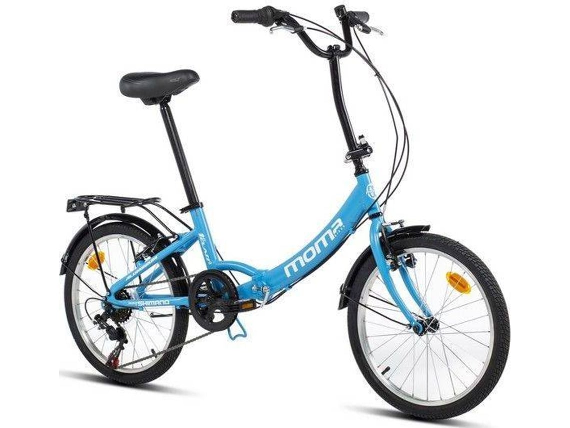 Bicicleta Plegable MOMA BIKES BIFIRST2AUN Azul (80x35x65 cm)