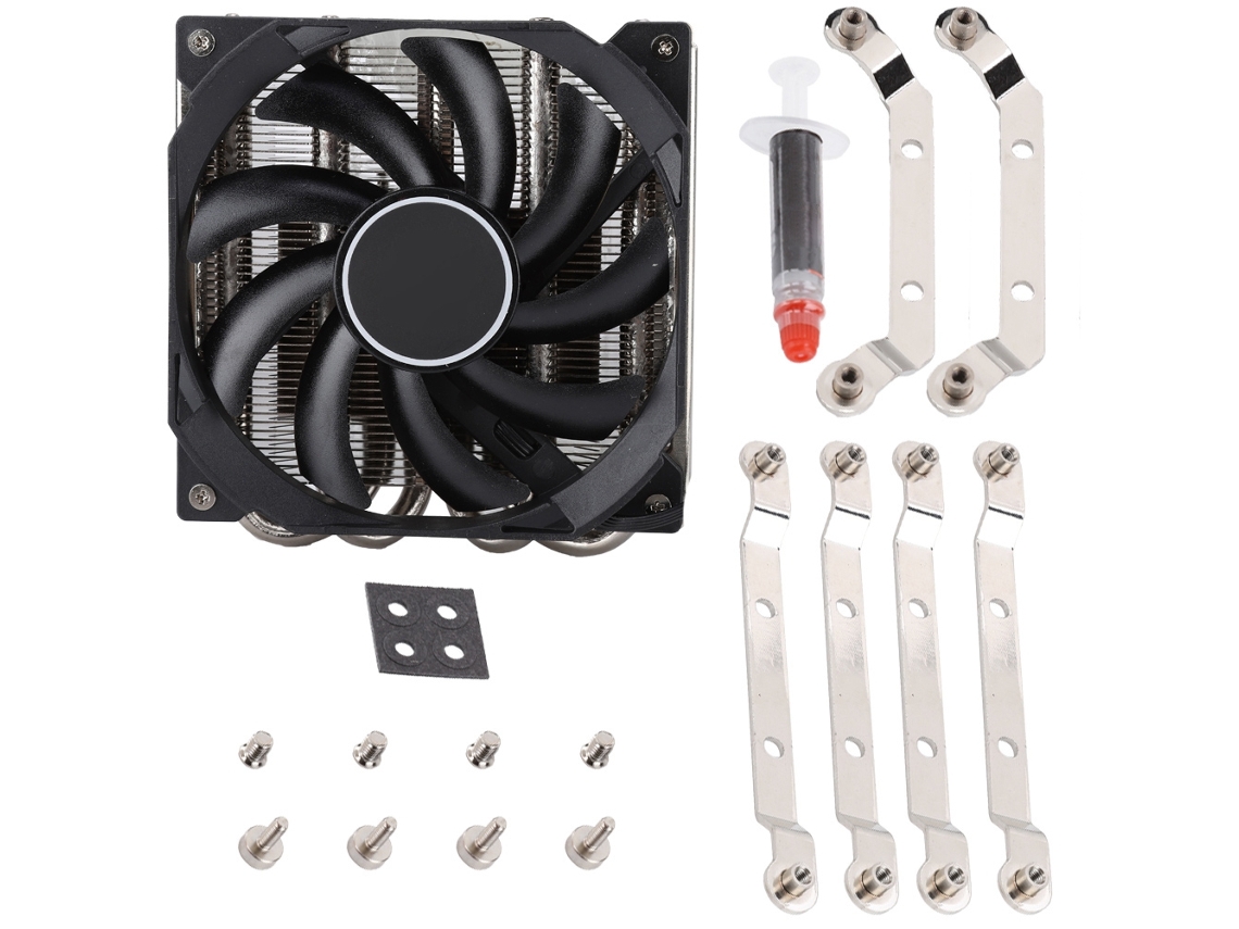 Radiador De Cpu Is-30 Ventilador Inteligente Silencioso Compatible Con Refrigerador De Cpu De Plataforma Múltiple Am4