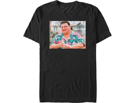 Camiseta ROCKINSTONE de Parque Jurásico Dennis Nedry (XXL)