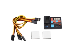 Controlador De Vuelo Giroscópico De 3 Ejes Para Aeronaves Rc De Ala Fija Con Sistema Estabilizador 4-6v Cc