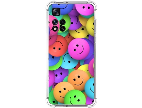 Carcasa para Xiaomi Redmi Note 11 Pro+ Plus 5G TUMUNDOSMARTPHONE Dibujos Antigolpes Smile Multicolor