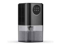 Deshumidificador Negro Inteligente 2m1 1,7l Di Ultra Silencioso P Dormitorio Sala Cocina