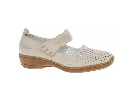 Sabrinas de Mujer RIEKER Piel Beige (37)