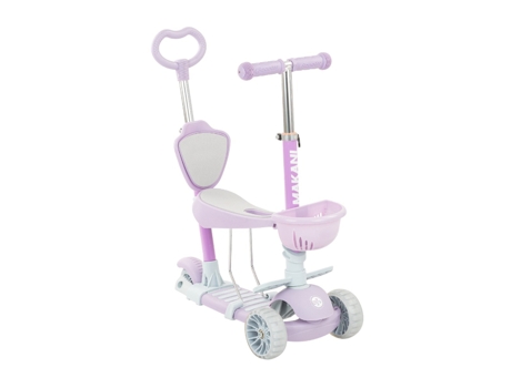 Patinete 4 en 1 Bonbon Candy Lila MAKANI