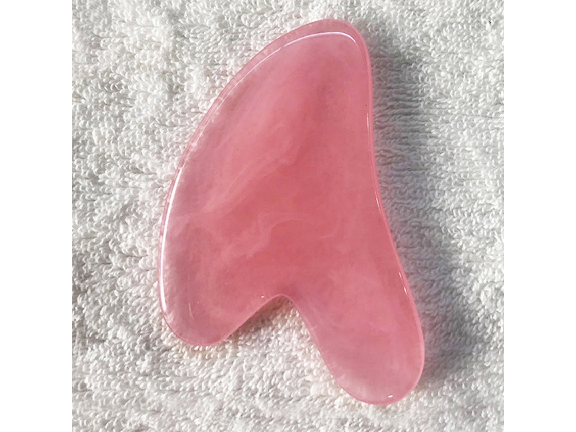 (rosa C) 1 Tablero De Gua Sha De Resina En Forma De Corazón, Masajeador Facial, Herramienta De Masaje Spa