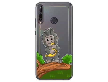 Carcasa Huawei P40 Lite E TUMUNDOSMARTPHONE Dibujos Transparente Multicolor