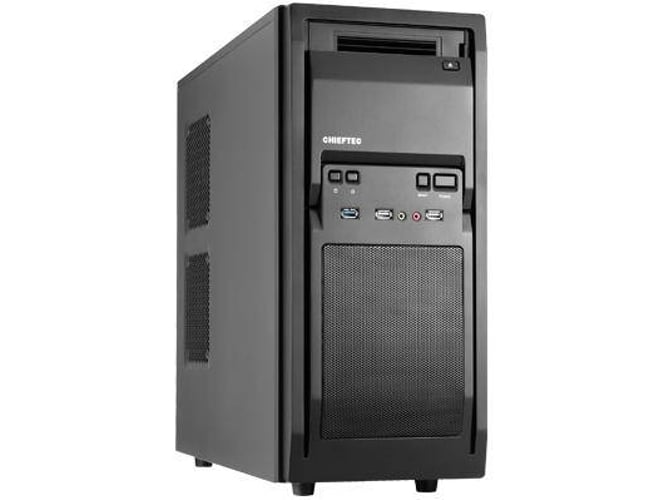 Caja PC CHIEFTEC LF-02B-OP (ATX Mid Tower - Negro)