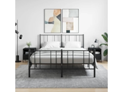 Mesitas de Noche 2 Pzs 40X35X47,5 Cm Deriv. de Madera Negro