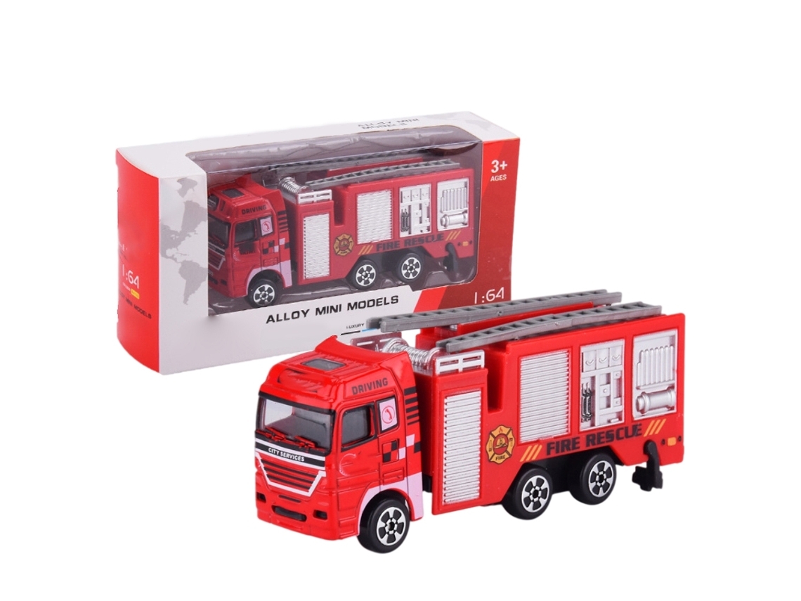 Rebe-juguete De Camión De Bomberos Inercial Para Niños, Juguete Educativo, Regalo De Navidad Para Niños