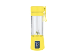 Exprimidor recargable pequeño para el hogar, mini exprimidor de vaso Mdug (amarillo limón)
