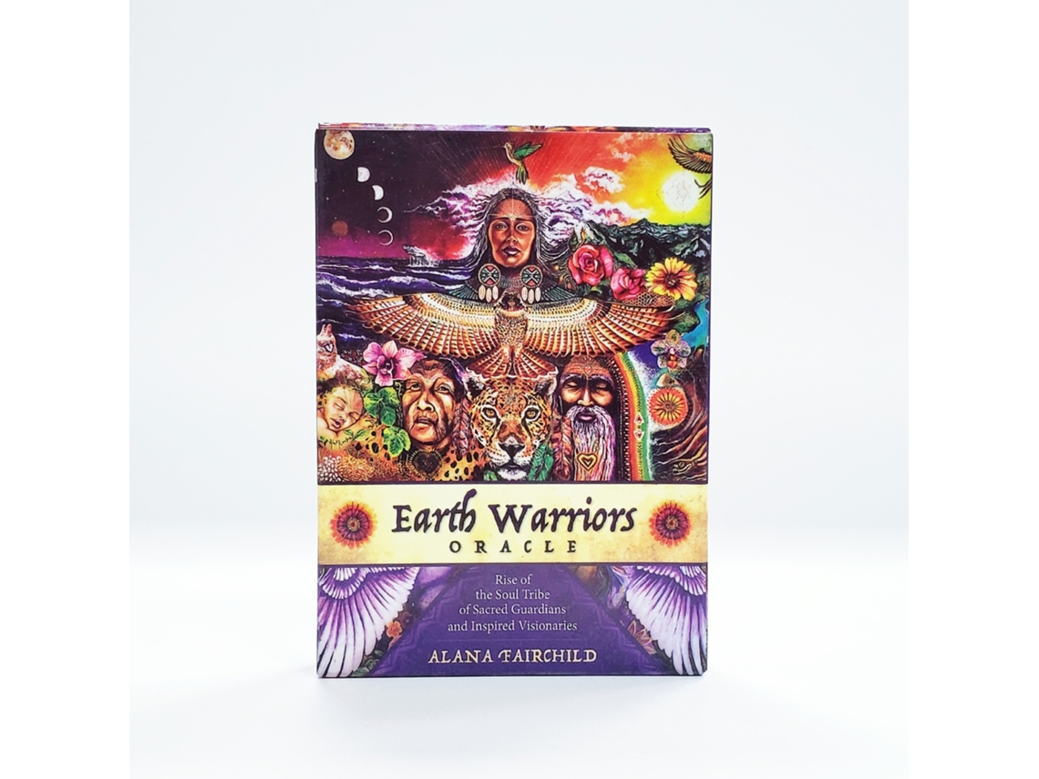 Juego De Cartas Oráculo Guerreros De La Nueva Tierra, Versión En Inglés.