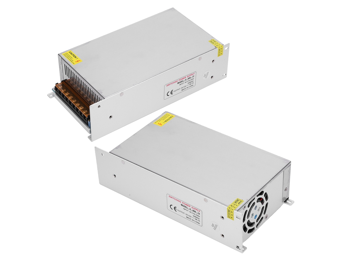 Adaptador de fuente de alimentación conmutada de 12 V CC y 800 W para pantallas LED e impresoras 3D (S 800 12)