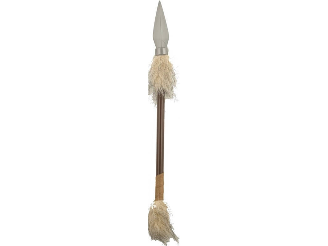 VPMKP-Arma DISFRAZZES Lanza De Indio Con Pelo (43 cm)