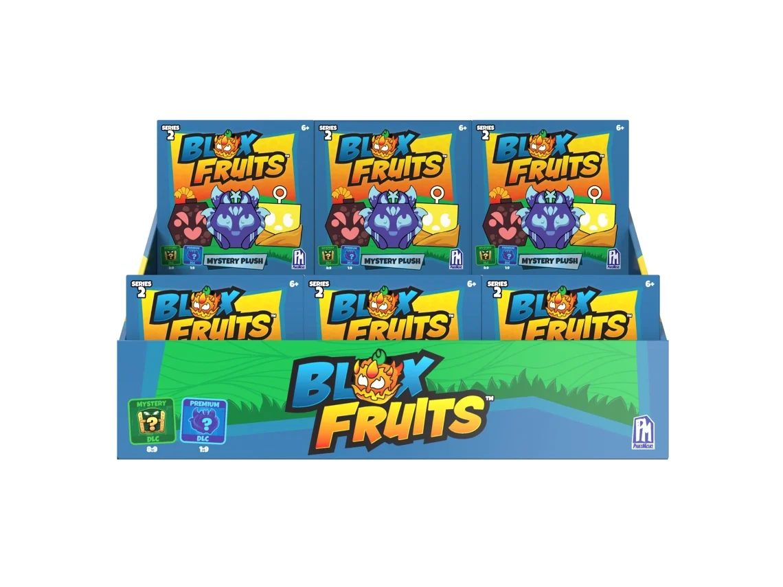 Peluche coleccionable Blox Fruits Sorpresa, modelo P25toy Partner (1 unidad por artículo comprado)