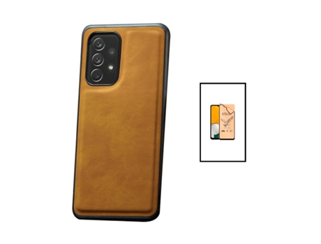 Funda para Samsung Galaxy A52/A52 5G GIFT4ME Piel Marrón