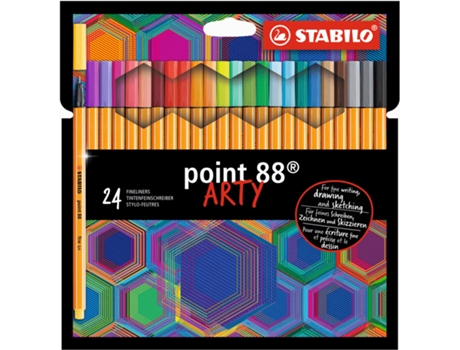 STABILO point 88 ARTY penna tecnica Multicolore 24 pz