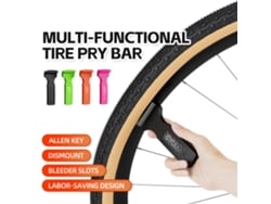 Laranja bcyclami Cyc-qt2 Ferramenta Abertura Rápida Pneus Bicicleta Portátil Leve Alavanca Multifuncional Remoção Pneus