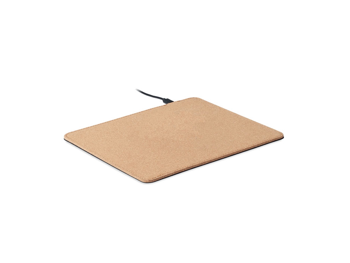 Cargador MIDOCEAN de 15 W con base de corcho