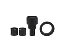 Lente de microscopio T2 Omndpl 1 para microscopio biológico o estereoscópico con adaptador (2x)