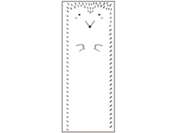 Baok - Adhesivos para paredes y puertas con bonitos diseños de dibujos animados - Decoración para habitaciones infantiles de preescolar y guardería.