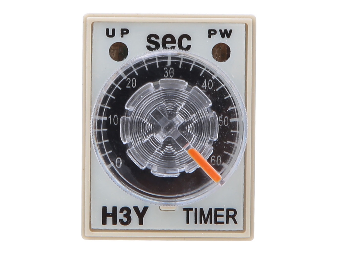 Relé Temporizador De Alta Precisión H3y-2 De 8 Pines Para Electrodomésticos, 0-60 S, 110 Vca