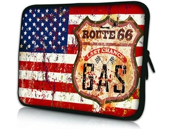 Maletín PEDEA Laptop Design Sleeve 15.6" Stars and Stripes (Universal - 15.6'')