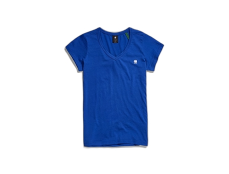 Camiseta de Mujer G-STAR Slim Fit Eyben Azul (2XS)