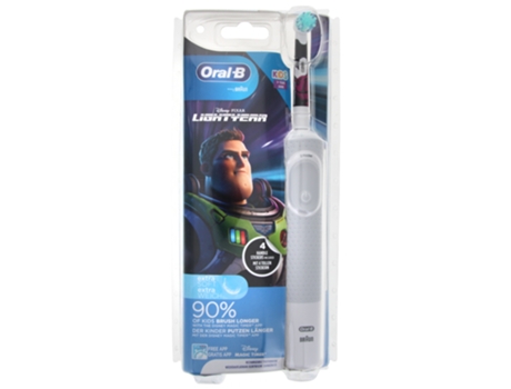 ORAL-B Kids Cepillo de Dientes Eléctrico Recargable 3 Años Y Modelo : Emperador Zurg