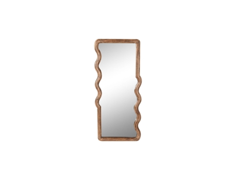 Espejo de pared HOME ESPRIT Marrón Madera de mango Urbano 44 x 3 x 100 cm