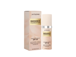 Base de maquillaje con protector solar y corrector.