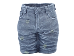 Rebe-maceta De Jeans Creativa Para Jardín Decoración De Flores Adorno De Craft Pantalones Textil