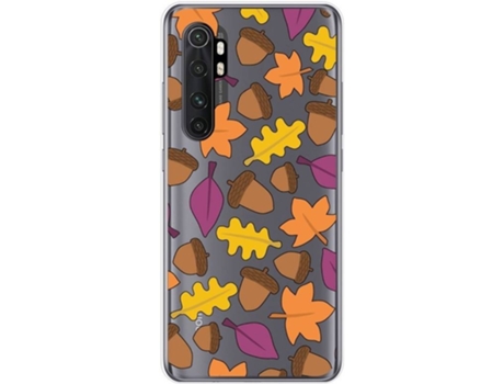 Carcasa Xiaomi Mi Note 10 Lite TUMUNDOSMARTPHONE Dibujos Transparente Multicolor