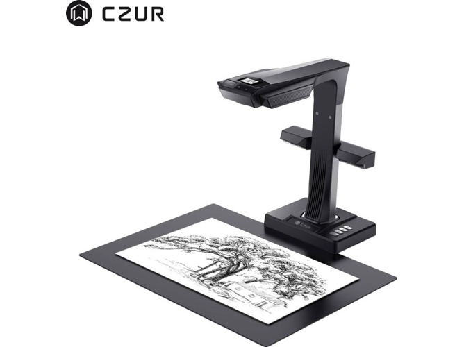 Escáner de documentos plegable portátil CZUR ET16 Plus