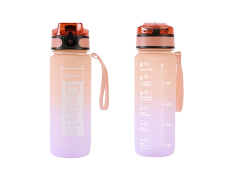 Botella en Tritan I DRINK 750ml Lila/Naranja Id2124