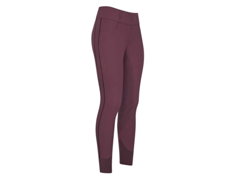 Leggings de Mujer para Equitación HV POLO Mallas Full Grip Morado (42)