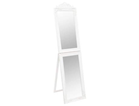 Espejo de pie VIDAXL blanco 40x160 cm