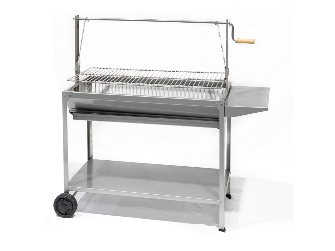 Barbacoa Argentino Exclusiva De Acero Inoxidable. 100Cm Y 80Cm IGNO