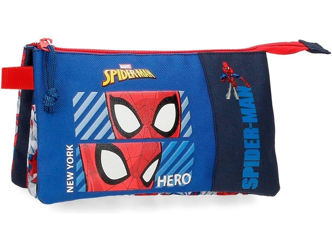 Estuche MARVEL Spiderman Hero Azul (22x12x5 cm)