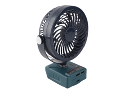 Ventilador de escritorio inalámbrico de 5 pulgadas con 3 aspas, portátil.