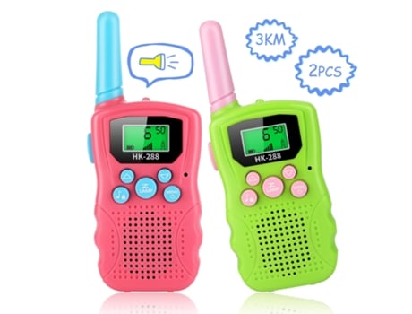 Interfono De Largo Alcance Walkie Talkies Para Niños Para Juegos De Aventuras Al Aire Libre VENISYMLIS
