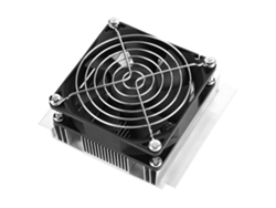 Placa térmica de refrigeración para semiconductores Veloriskku-Peltier de 12 V con ventilador.