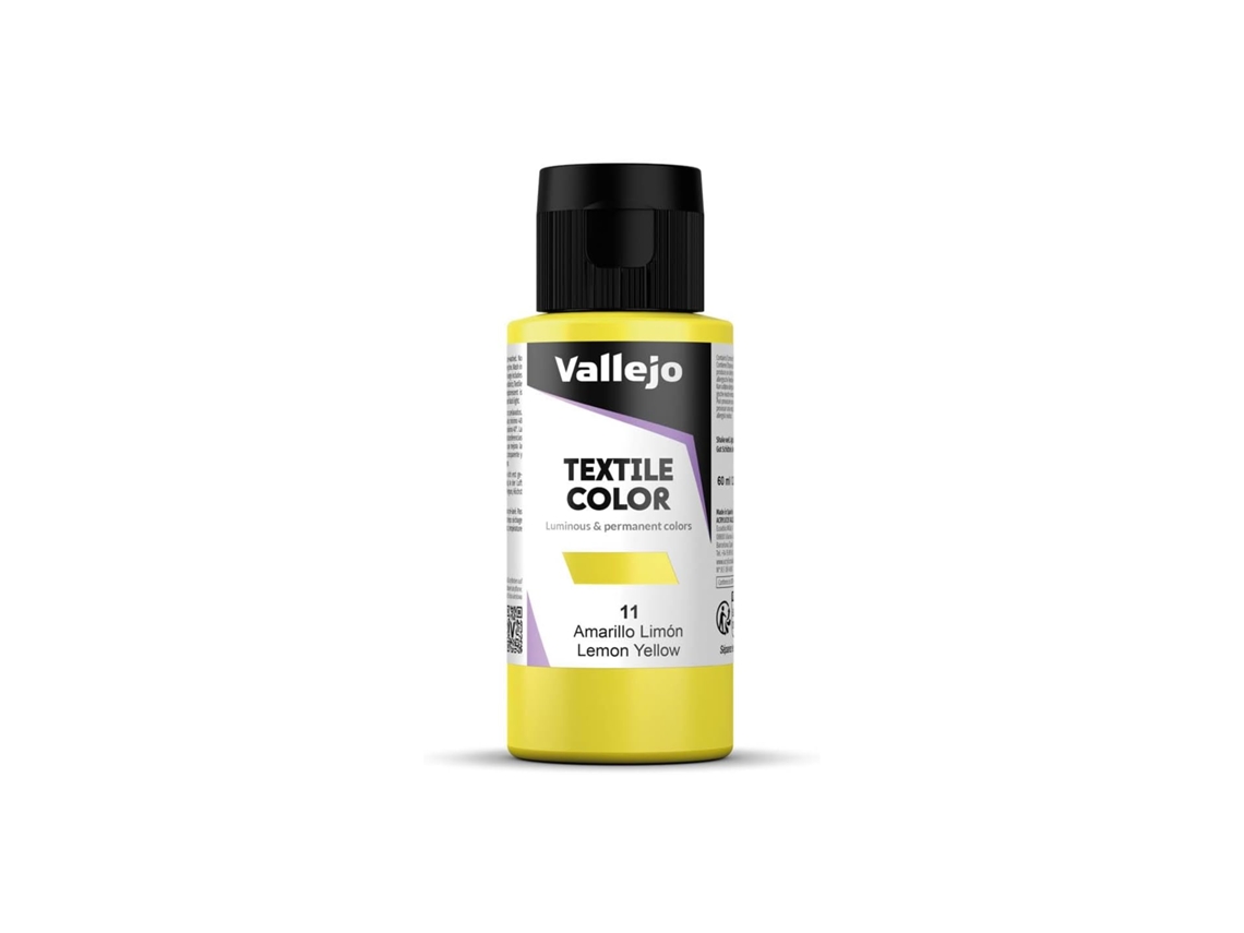 Pintura acrílica para tela Vallejo 60 ml (Amarillo lima 11)