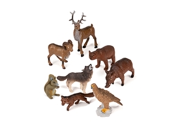 Figuras Animales Bosque 8 Unidades MINILAND