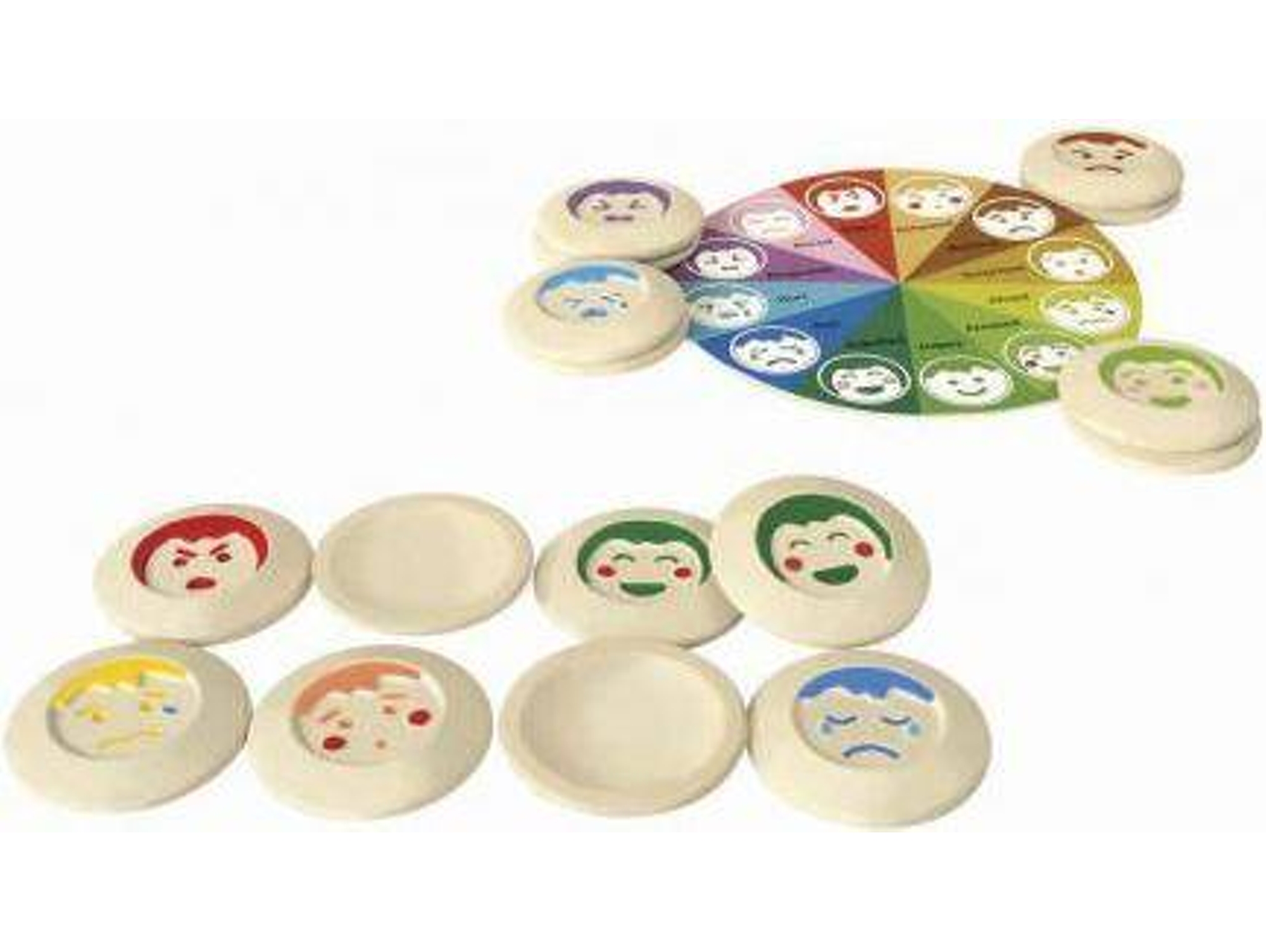 Memo Humores PLAN TOYS Madera