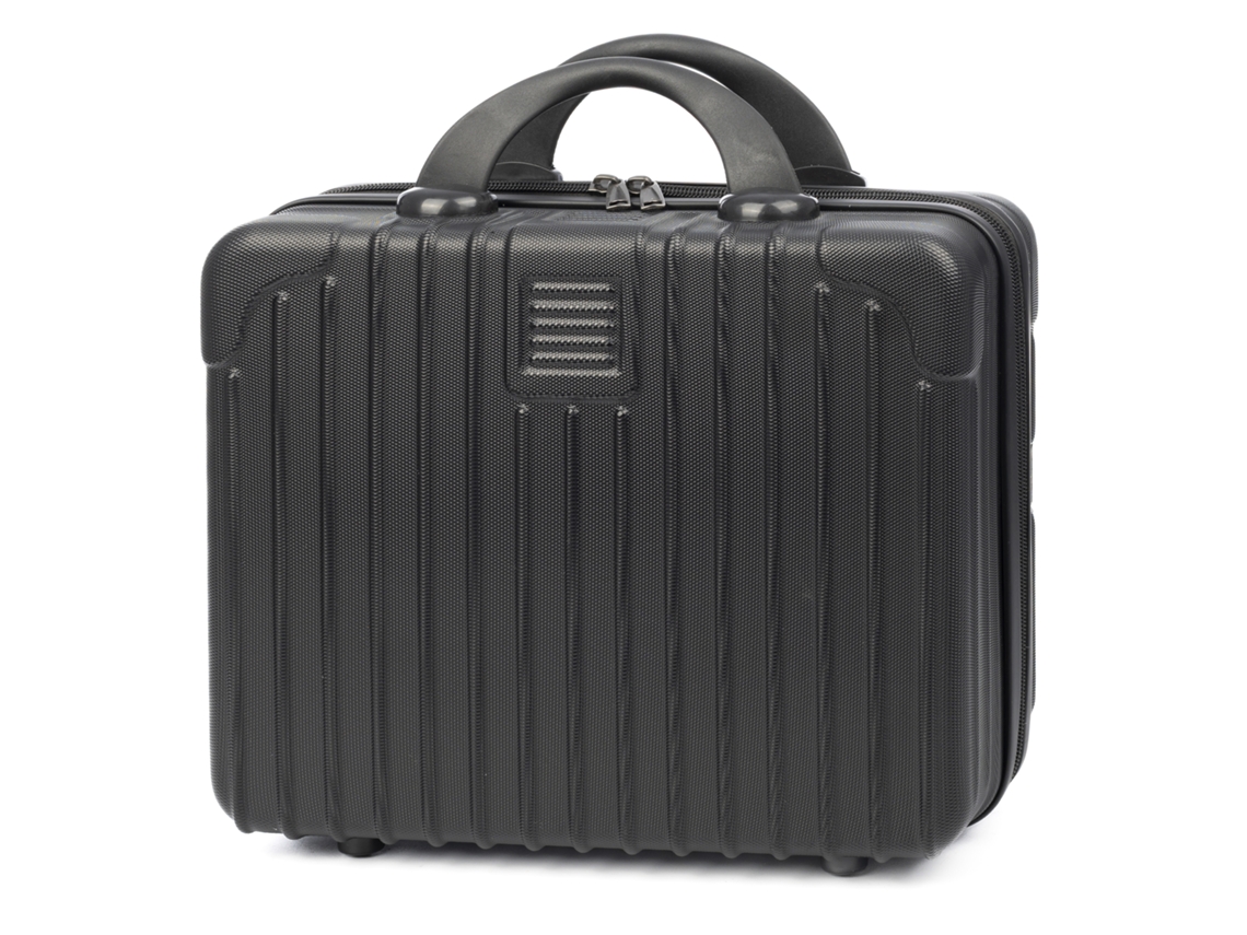 Neceser rígido ultraligero de ABS. Adaptable a carrito. 35 cm.